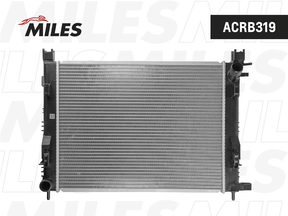 MILES ACRB319 Радиатор двигателя (паяный) Renault Duster (HAS/HSM) / Kaptur ACRB319