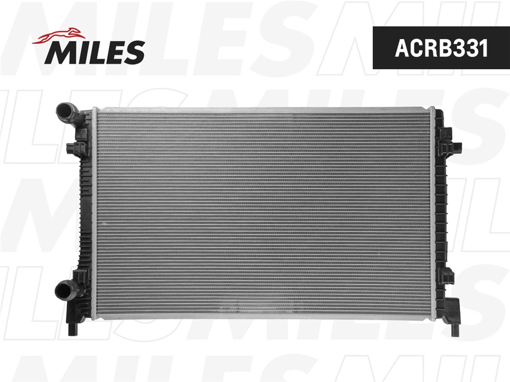 MILES ACRB331 Радиатор двигателя Skoda Octavia A7 1.6 (110 лс) паяный
