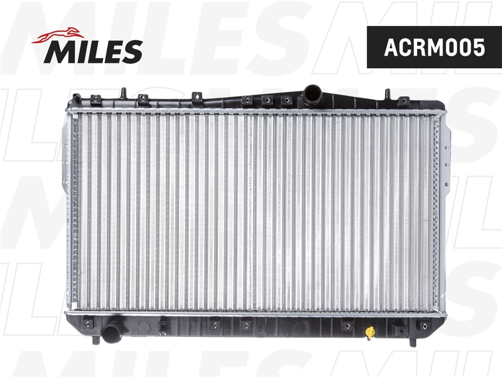 MILES ACRM005 Радиатор (механическая сборка) CHEVROLET LACETTI 1.4-1.8 M/T 04-) (NISSENS 61633) ACRM005