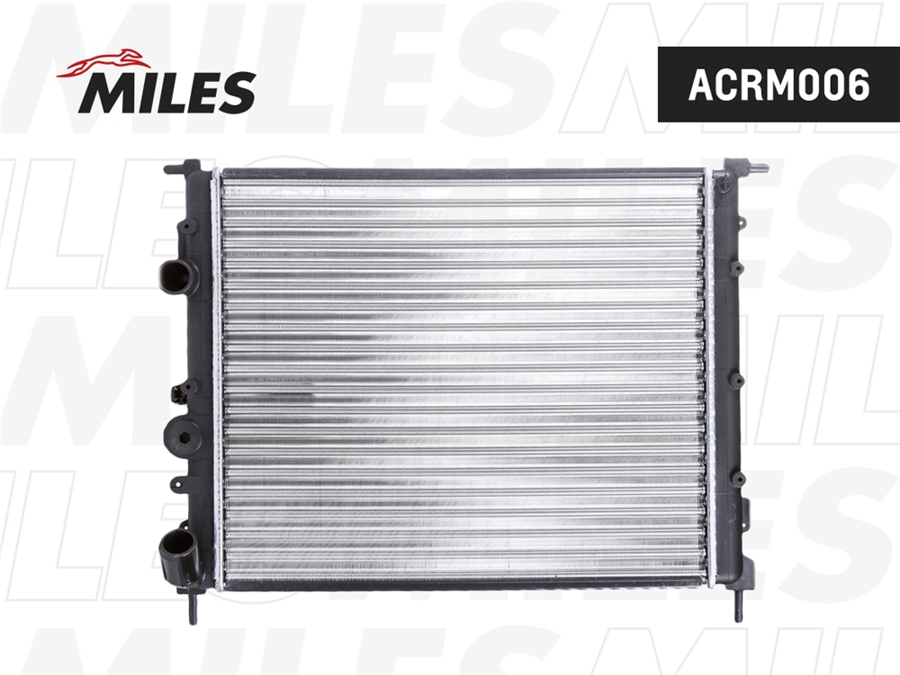 MILES ACRM006 Радиатор (механическая сборка) RENAULT LOGAN/MEGANE 1.4/1.6 04-) (NISSENS 639371) ACRM006