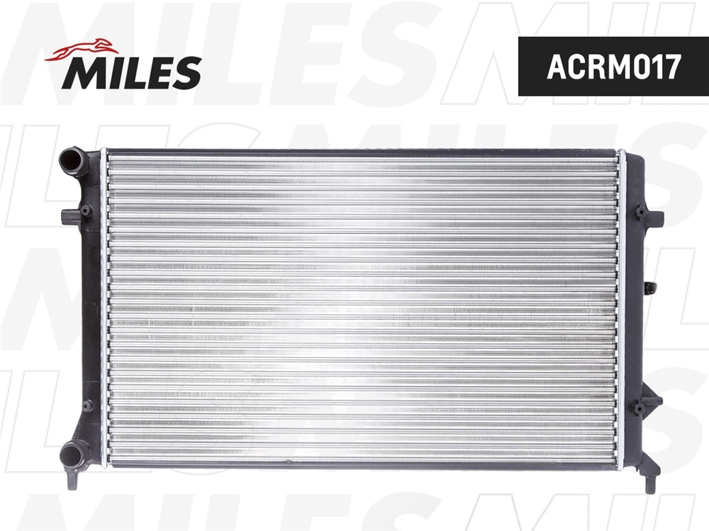 MILES ACRM017 Радиатор (механическая сборка) VAG A3 1.4-2.5/2.0D 03-) (NISSENS 65277) ACRM017