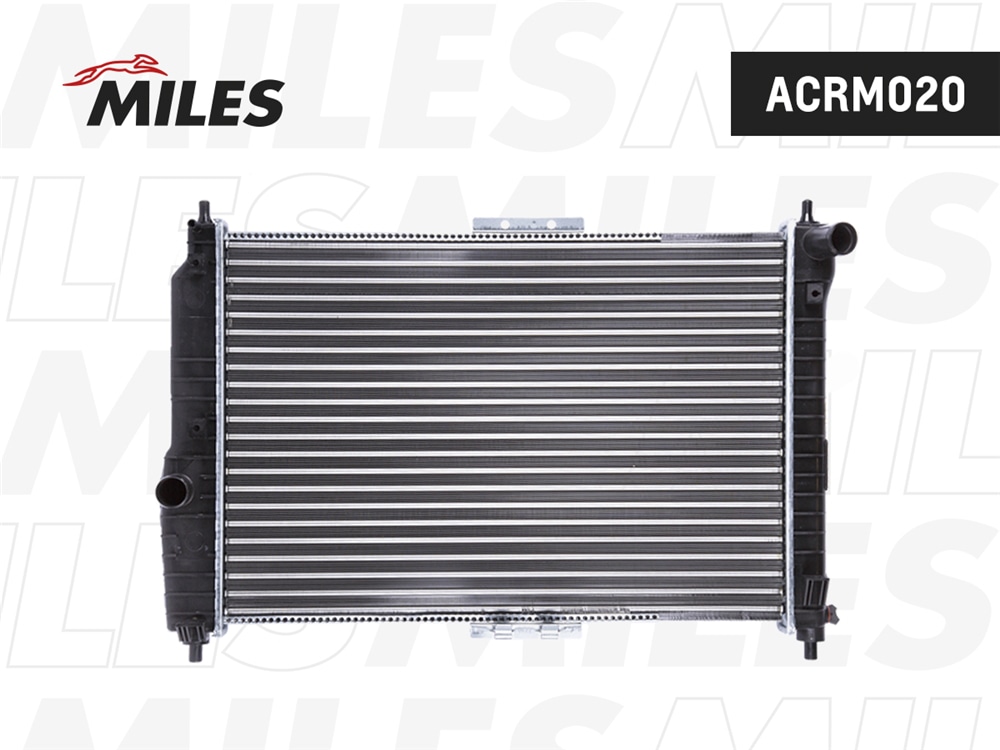 MILES ACRM020 Радиатор CHEVROLET AVEO 1.2/1.4 M/T 06-