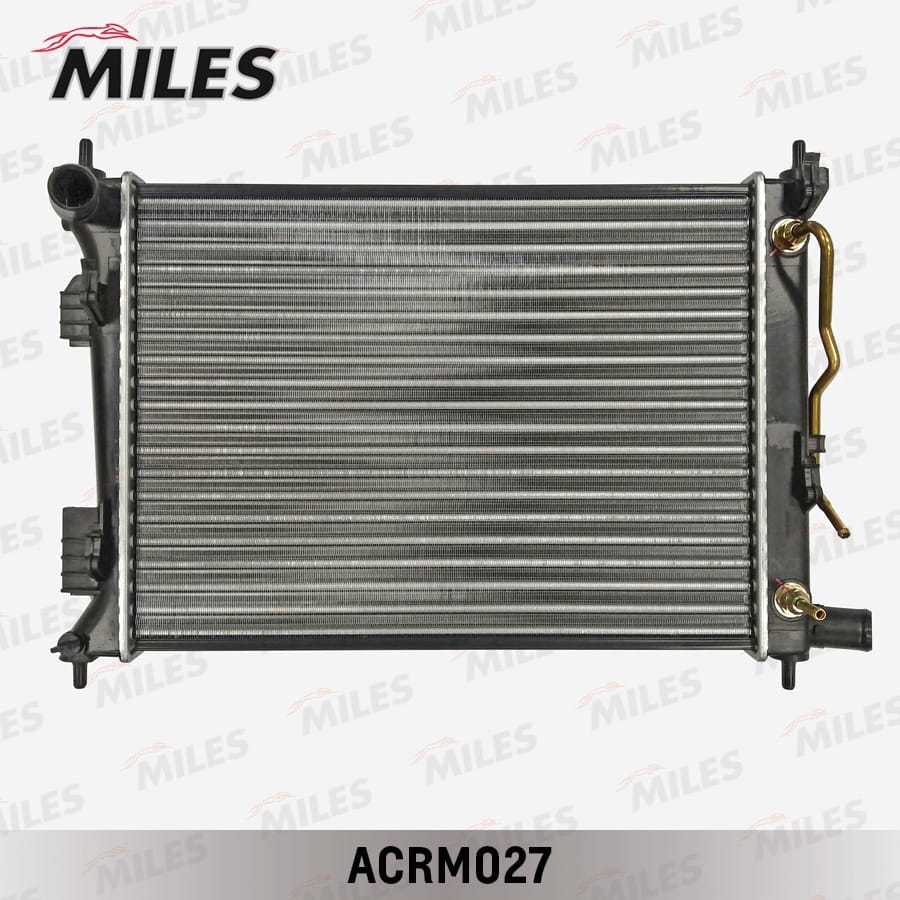 MILES ACRM027 Радиатор HYUNDAI SOLARIS / KIA RIO 1.4/1.6 A/T 10-