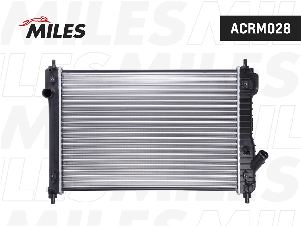 MILES ACRM028 Радиатор CHEVROLET AVEO 1.2/1.4/1.6 09-