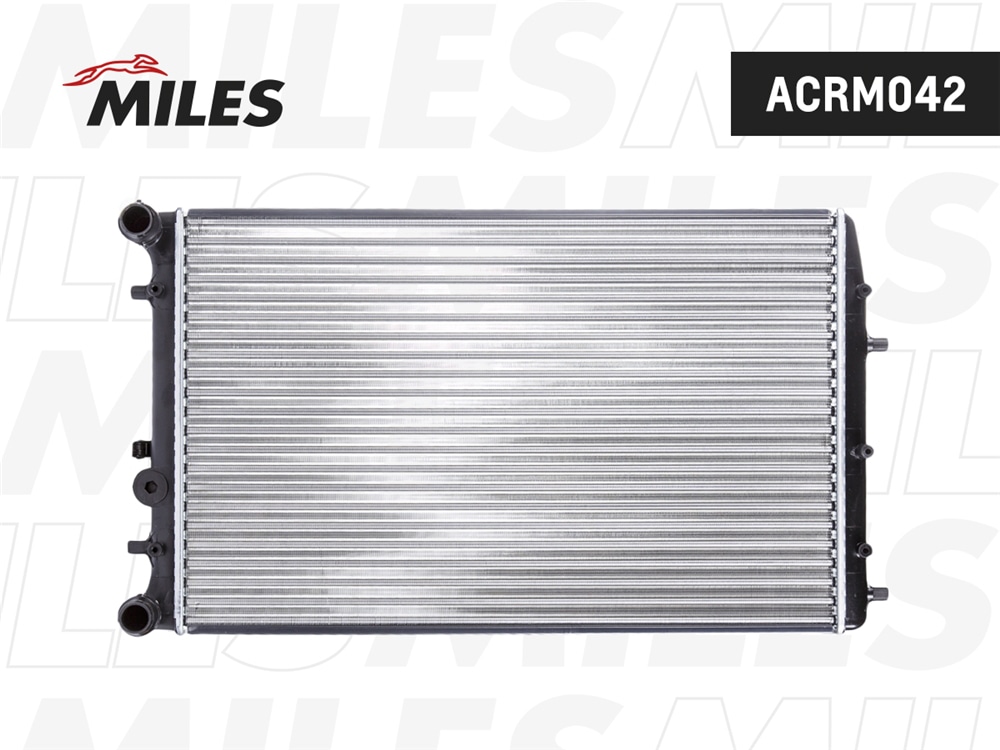 MILES ACRM042 Радиатор (механическая сборка) VAG POLO / FABIA 1.2-2.0/1.4TD/1.9TD 99-09) (NISSENS 652711) ACRM042