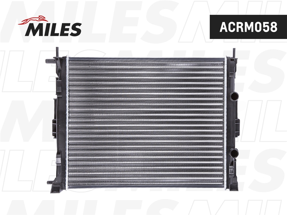 MILES ACRM058 Радиатор (механическая сборка) RENAULT MEGANE II/ SCENIC II 03- (NISSENS 63769) ACRM058