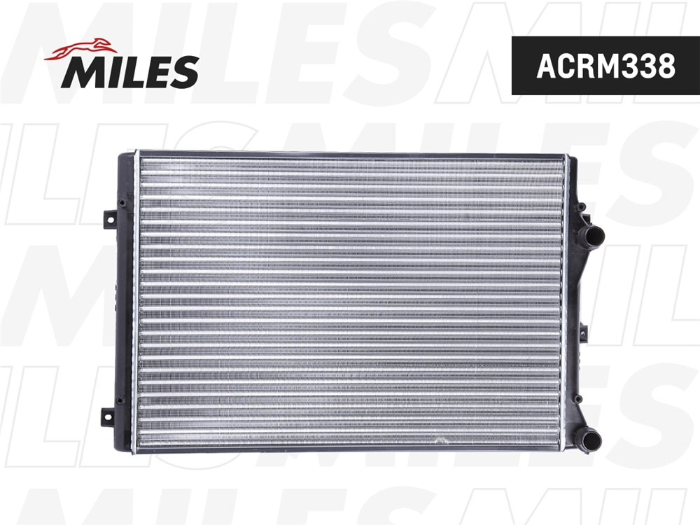MILES ACRM338 Радиатор VAG PASSAT 10-/GOLF VI 08-/SKODA SUPERB II 08- 1.4T/1.8T/2.0T