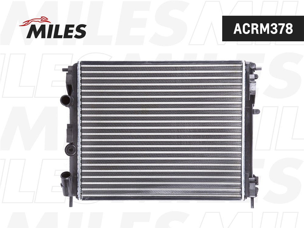 MILES ACRM378 Радиатор RENAULT CLIO II 1.9D +A/C (мех. Сборка) 99-
