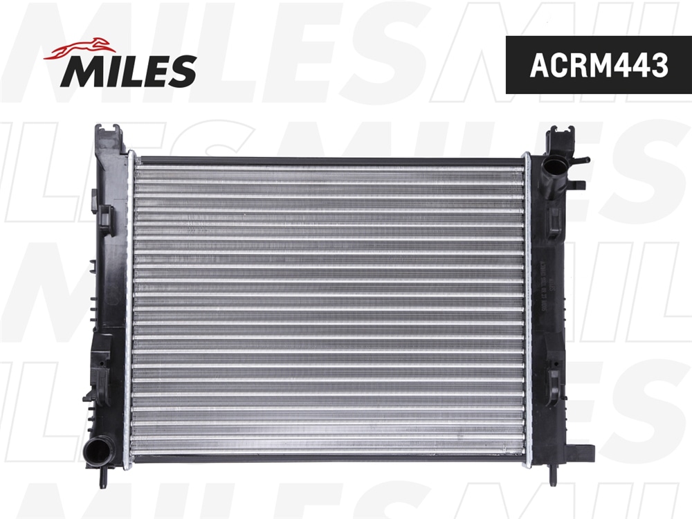 MILES ACRM443 Радиатор RENAULT LOGAN/SANDERO/CLIO 1.2-1.6 10-