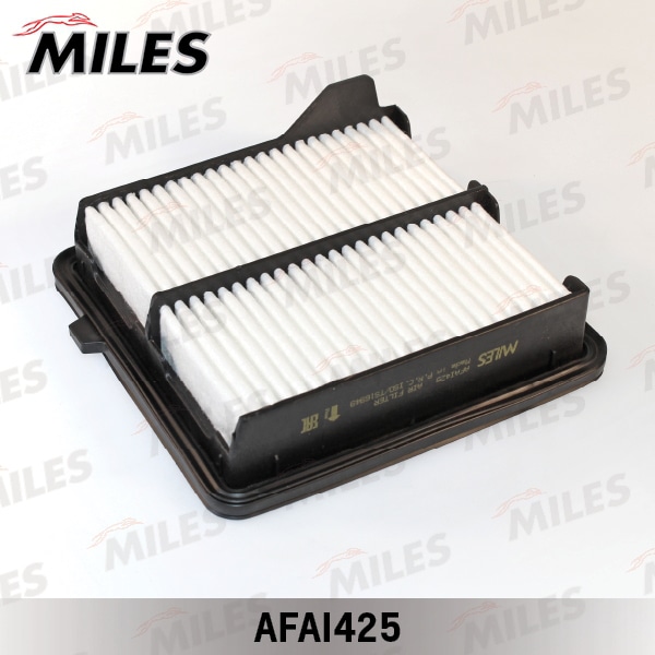 MILES AFAI425 Фильтр воздушный HONDA JAZZ / FIT 1.2/1.4 08- (MANN C18004, FILTRON AP106/4, VIC A-888V) AFAI425