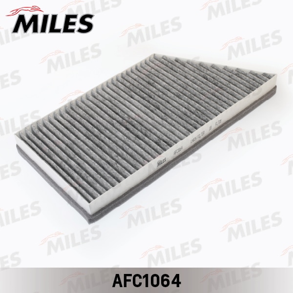 MILES AFC1064 Фильтр салона PEUGEOT 206 угольный