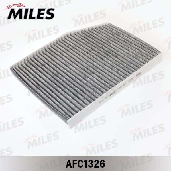 MILES AFC1326 Фильтр салона угольный FORD TRANSIT 14- (FILTRON K1338A MANN CUK29007) AFC1326