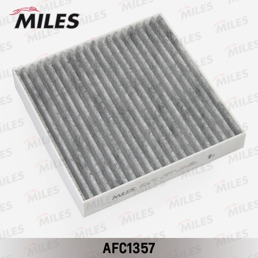 MILES AFC1357 Фильтр салона угольный KIA PICANTO 17- (FILTRON K1420A MANN CU18009) AFC1357