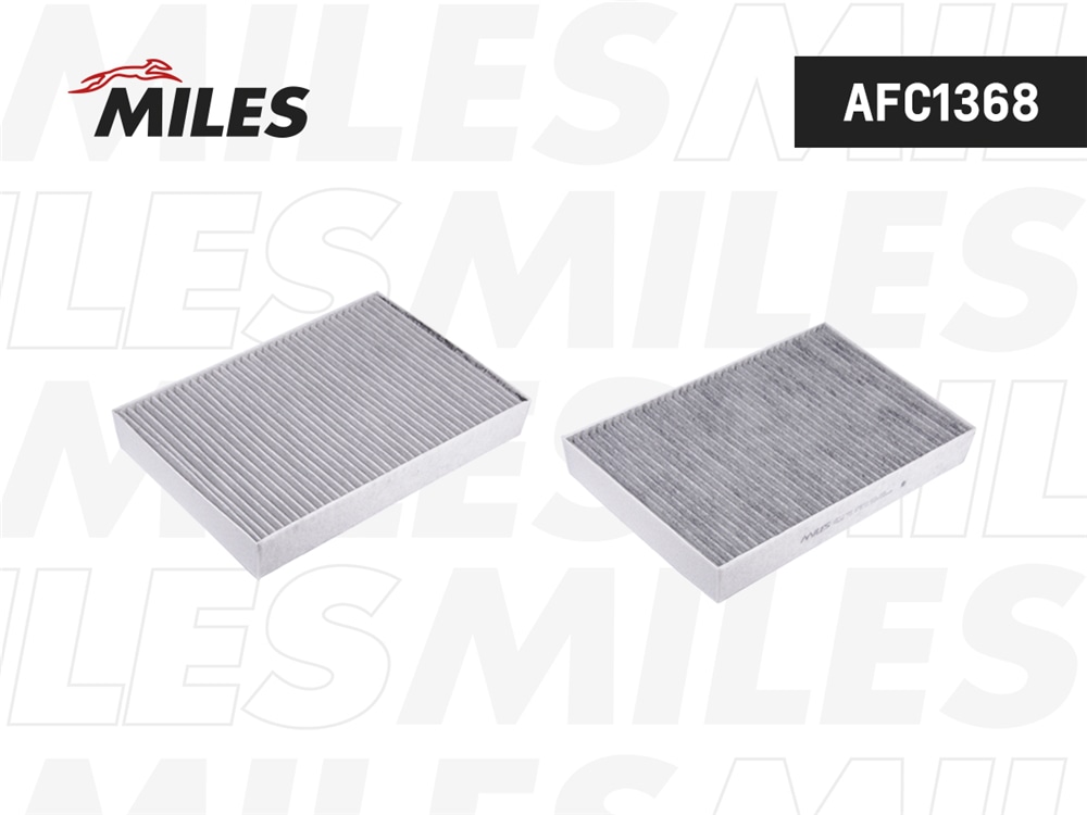MILES AFC1368 Фильтр салона угольный VOLVO S90/XC90 14- (FILTRON K1384A MANN CUK34003) AFC1368