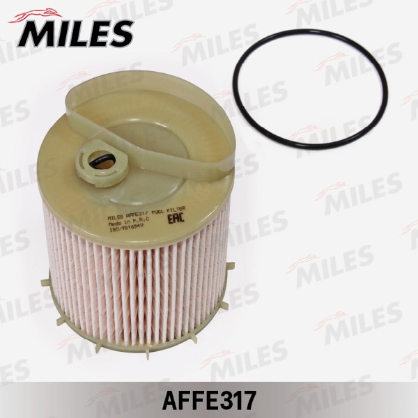 MILES AFFE317 Фильтр топливный SSANGYONG ACTYON 10-/ACTYON SPORT/REXTON 2.0D (JS ASAKASHI FE0048) AFFE317