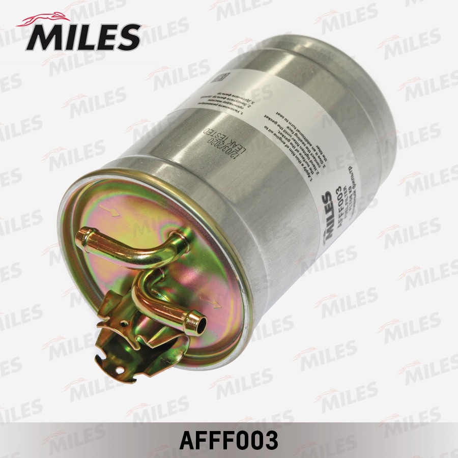 MILES AFFF003 Фильтр топливный VAG GOLF/JETTA/LT/PASSAT/T3/T4 (MANN WK842/4, FILTRON PP839) AFFF003