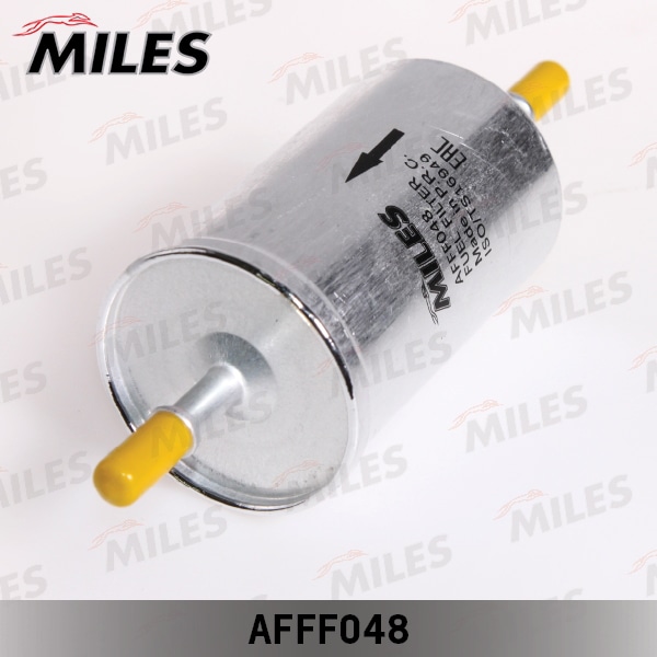 MILES AFFF048 Фильтр топливный MAZDA 3/ VOLVO C30/S40/V50/FORD FOCUS (FILTRON PP865/5, MANN WK614/46) AFFF048