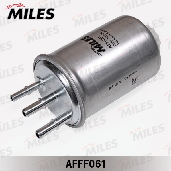MILES AFFF061 Фильтр топливный FORD/HYUNDAI/KIA/SSANGYONG (Дизель) (FILTRON PP838/4, MANN WK829/3) AFFF061