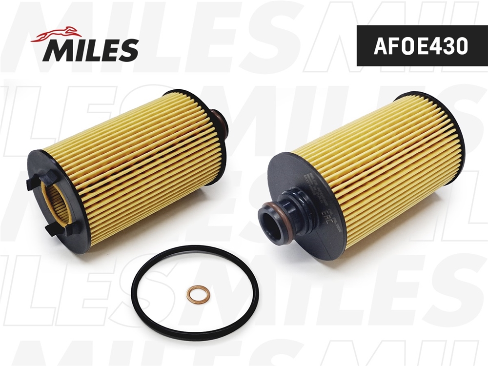 MILES AFOE430 Фильтр масляный SSANGYONG ACTYON 10- 2.0 (дизель) (FILTRON OE610/1) AFOE430
