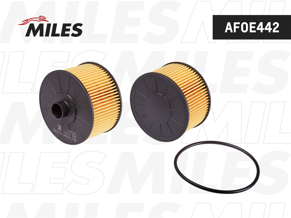 MILES AFOE442 Фильтр масляный RENAULT LOGAN/SANDERO/MEGANE/CLIO/NISSAN QASHQAI 1.2 14-