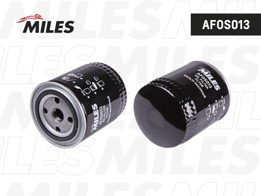 MILES AFOS013 Фильтр масляный AUDI A4/A6/PASSAT 2.4-3.0 94- (FILTRON OP526/5, MANN W930/21, VIC C-025) AFOS013