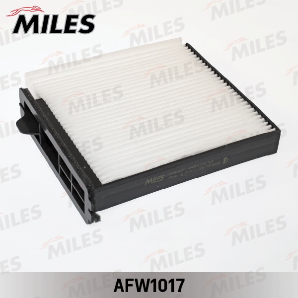 MILES AFW1017 Фильтр салона NISSAN TIIDA 07- (FILTRON K1317) AFW1017