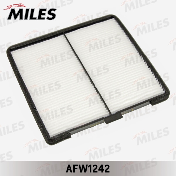 MILES AFW1242 Фильтр салона DAEWOO MATIZ/SPARK (FILTRON K1258 MANN CU2012) AFW1242