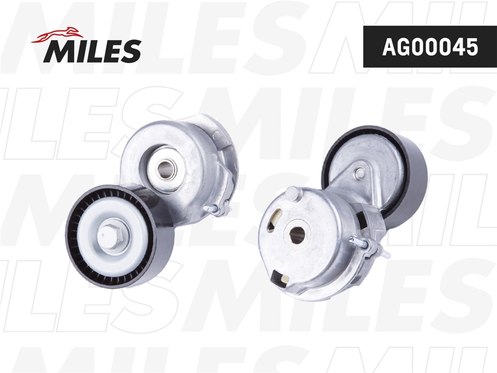 MILES AG00045 Натяжитель ремня приводного OPEL/FIAT/SUZUKI 1.3D 03-