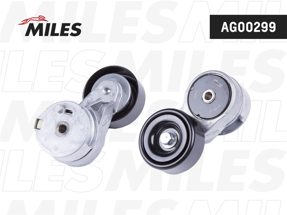MILES AG00299 Натяжитель ремня приводного HYUNDAI SOLARIS/KIA CERATO 1.4/1.6