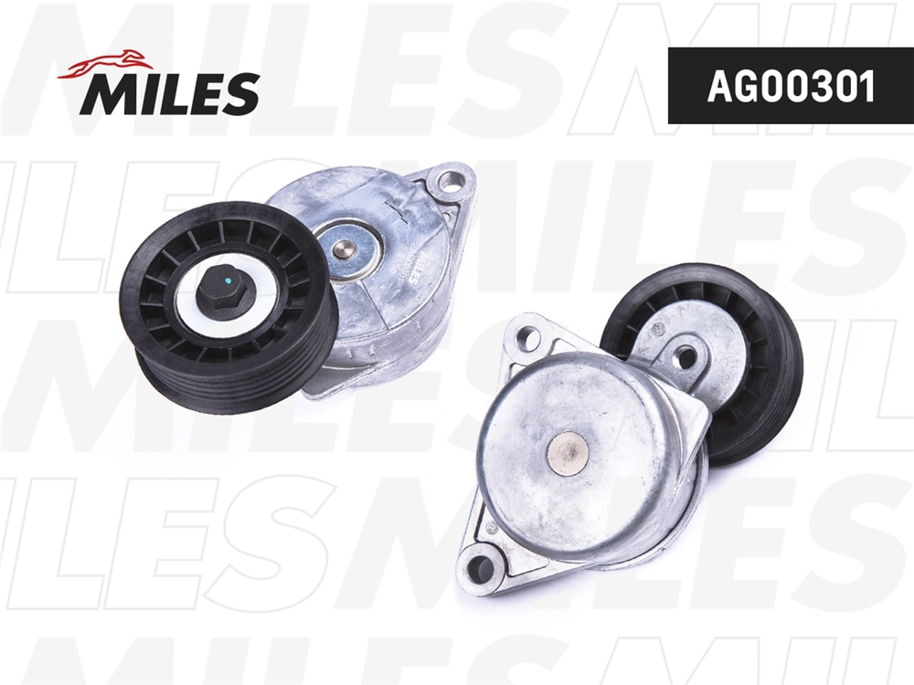 MILES AG00301 Натяжитель ремня приводного FORD MONDEO/FOCUS 1.6-2.0 -04/MAZDA TRIBUTE AG00301