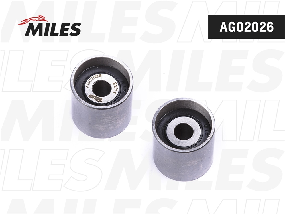 MILES AG02026 Ролик ремня ГРМ AUDI A3/4/6 G4 BORA VW PASSAT 1.6D/1.8T/1.9D