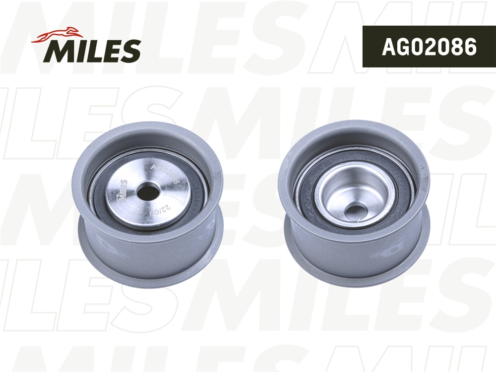 MILES AG02086 Ролик ремня ГРМ AUDI A4/A6/A8/VW PASSAT 2.8