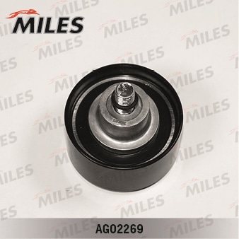 MILES AG02269 Ролик ремня ГРМ ( с крепежным болтом) CHERY A5 1.5-2.0 06-