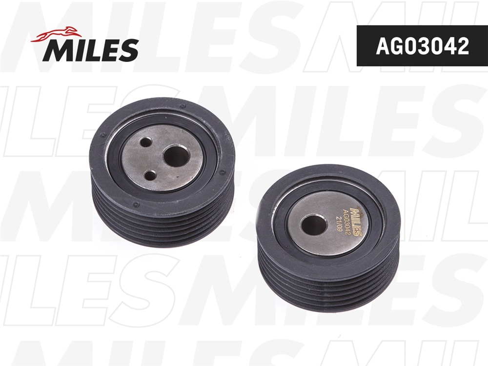 MILES AG03042 Ролик ремня приводного LADA 110/KALINA/PRIORA 1.5/1.6