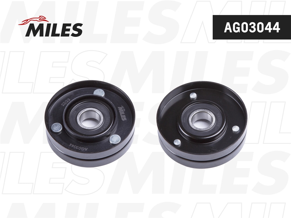 MILES AG03044 Ролик ремня приводного VAG 1.6-1.8T 95-05 AG03044