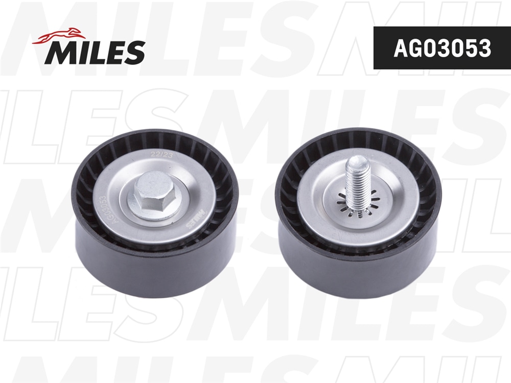 MILES AG03053 Ролик ремня приводного MB 2.2CDI 06-