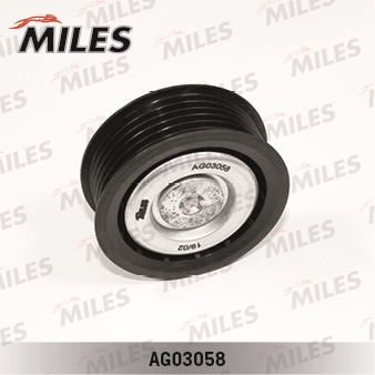 MILES AG03058 Ролик ремня приводного MB SPRINTER 2.2D 09- 69x26
