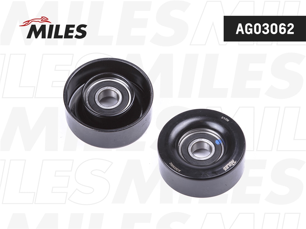 MILES AG03062 Ролик ремня приводного VAG 1.8T-2.0
