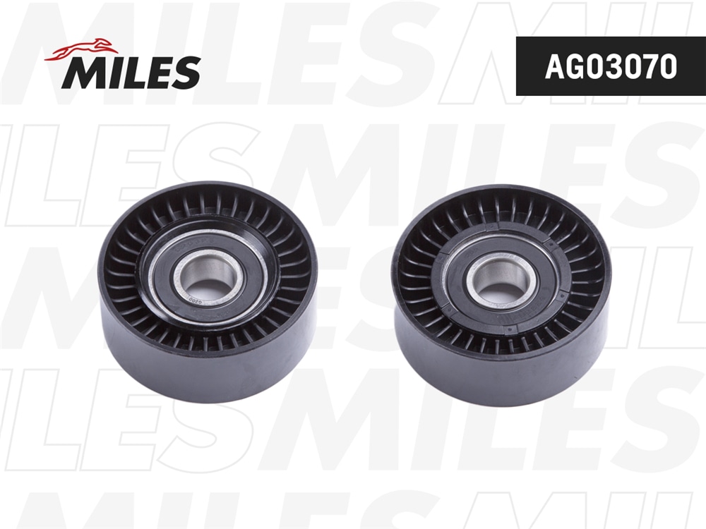 MILES AG03070 Ролик ремня приводного BMW E39/E46/E60/X5 M52/M54 AG03070