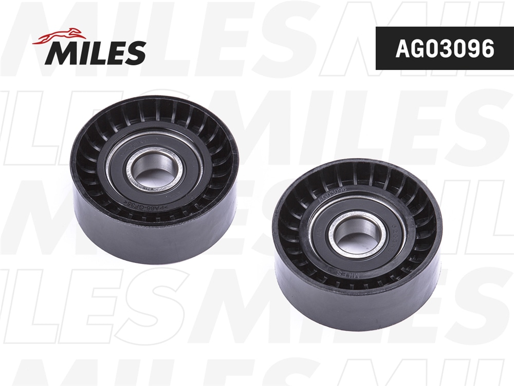 MILES AG03096 Ролик ремня приводного VAG BAG/BLF/BLP/CAXA/CAXC/CMSA/BTS/BLN