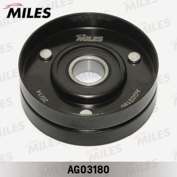 MILES AG03180 Ролик ремня приводного VW GOLF 5/JETTA/TIGUAN 1.4 05-