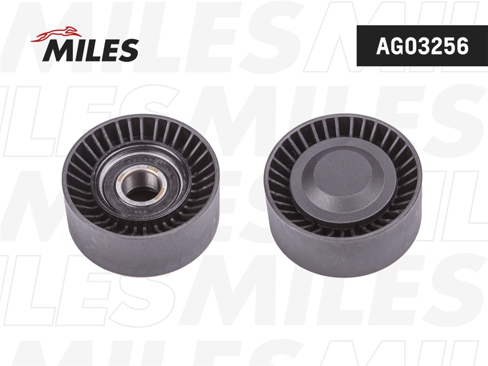MILES AG03256 Ролик ремня приводного Cayenne/Cayman 2.7-4.8 02- AG03256