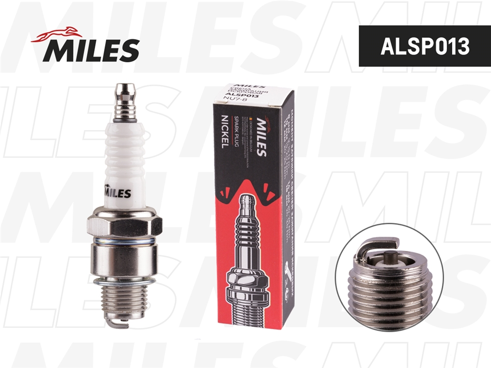 MILES ALSP013 Свеча зажигания искровая NU7LV-8 ALSP013