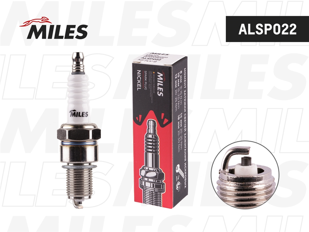 MILES ALSP022 Свеча зажигания NF7LV-8