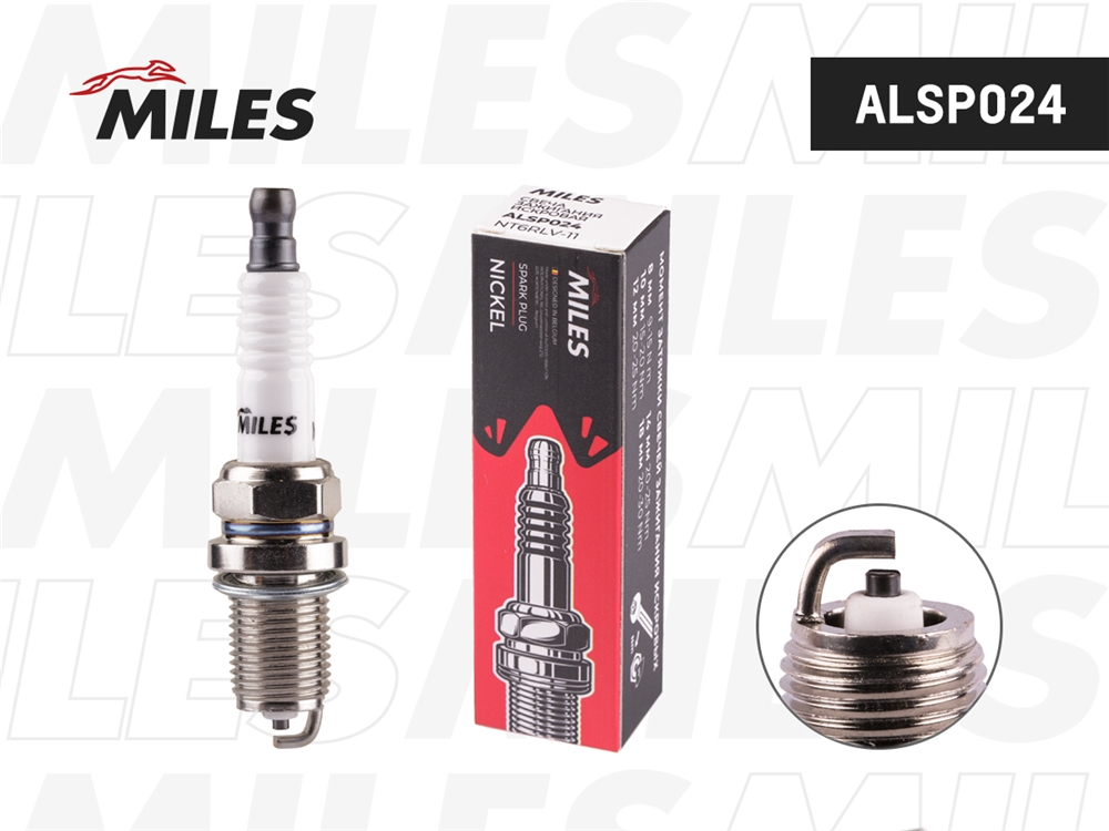 MILES ALSP024 Свеча зажигания искровая NT6RLV-11