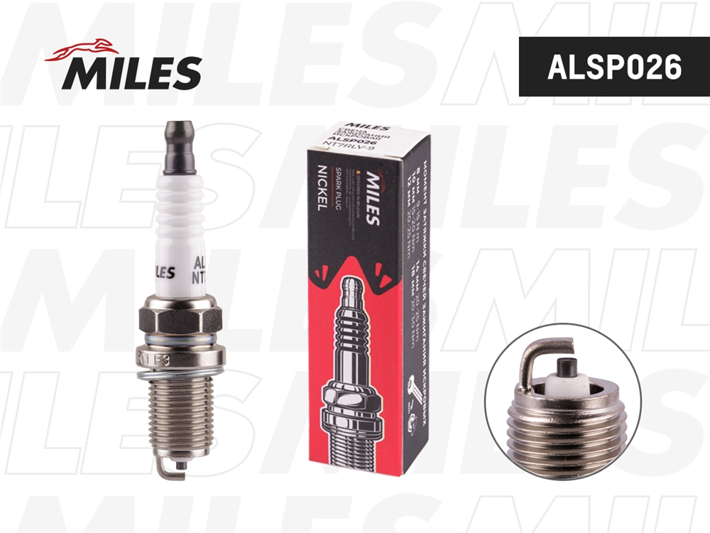 MILES ALSP026 Свеча зажигания искровая NT7RLV-9 ALSP026