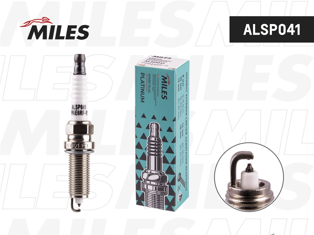 MILES ALSP041 Свеча зажигания искровая PPAE6RF-11 ALSP041