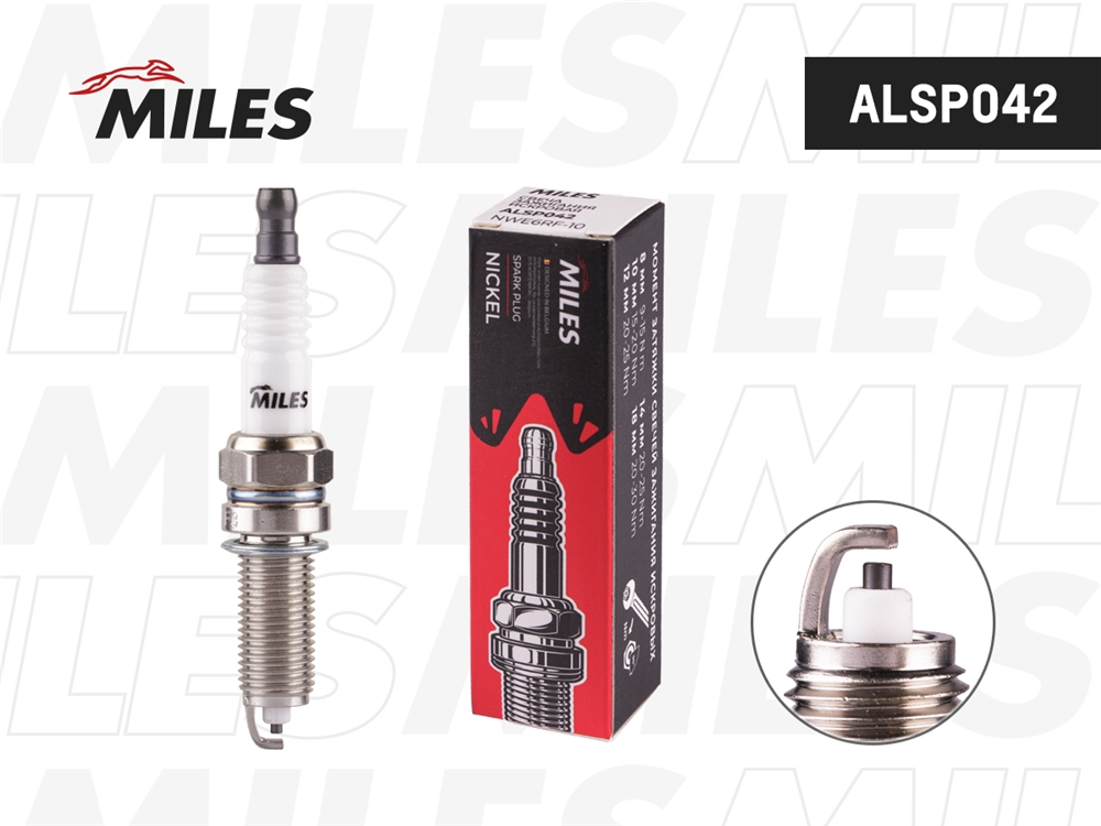 MILES ALSP042 Свеча зажигания искровая NWE6RF-10 ALSP042