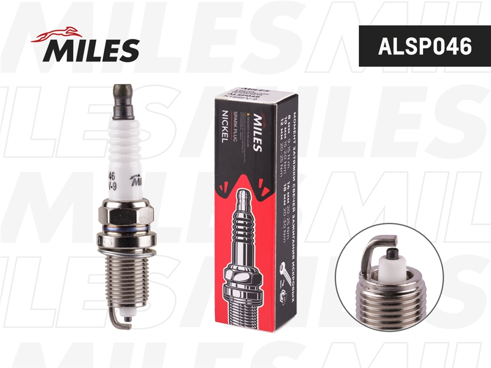 MILES ALSP046 Свеча зажигания искровая NT5RFV-9 ALSP046