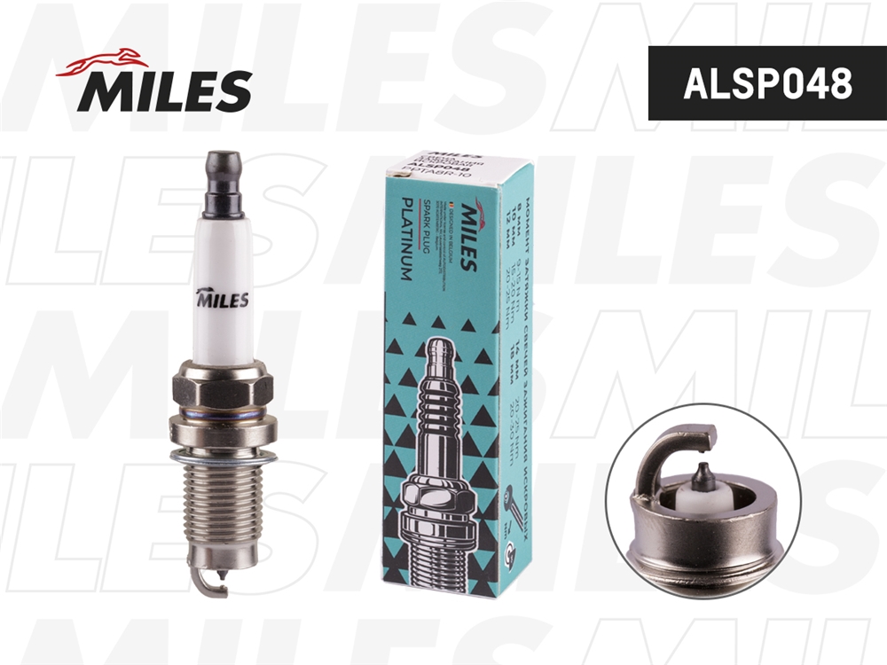 MILES ALSP048 Свеча зажигания PPTA8R-10